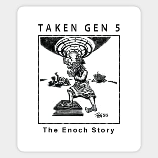 Taken, The Bible Story of Enoch Sticker